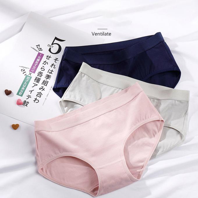 卸し売り女の子のプラスのサイズの下着のセクシーなレースのパンティーの下着の女性のパンティーは3つの層証拠を漏らす