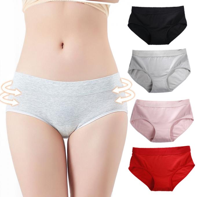 卸し売り女の子のプラスのサイズの下着のセクシーなレースのパンティーの下着の女性のパンティーは3つの層証拠を漏らす