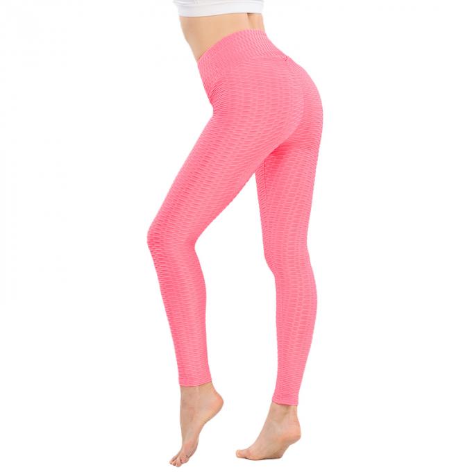 卸し売り女性の高いウエストのヨガのズボンのおなかはセクシーな女性を動かす試しが堅いLeggingを一致させる利得のレギングの細くを制御する