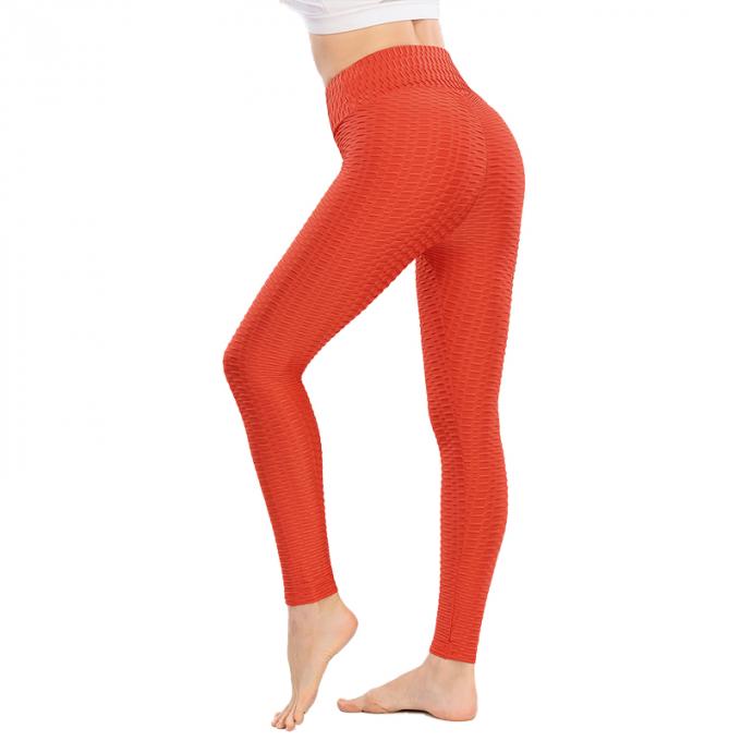 卸し売り女性の高いウエストのヨガのズボンのおなかはセクシーな女性を動かす試しが堅いLeggingを一致させる利得のレギングの細くを制御する