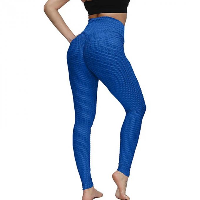 卸し売り女性の高いウエストのヨガのズボンのおなかはセクシーな女性を動かす試しが堅いLeggingを一致させる利得のレギングの細くを制御する