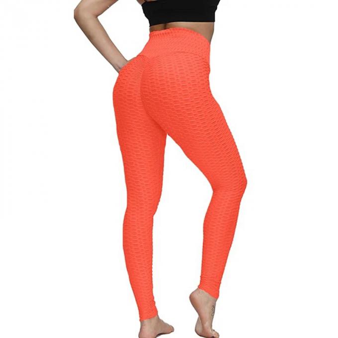 卸し売り女性の高いウエストのヨガのズボンのおなかはセクシーな女性を動かす試しが堅いLeggingを一致させる利得のレギングの細くを制御する