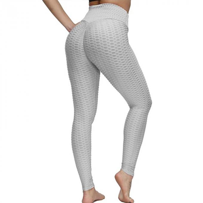卸し売り女性の高いウエストのヨガのズボンのおなかはセクシーな女性を動かす試しが堅いLeggingを一致させる利得のレギングの細くを制御する