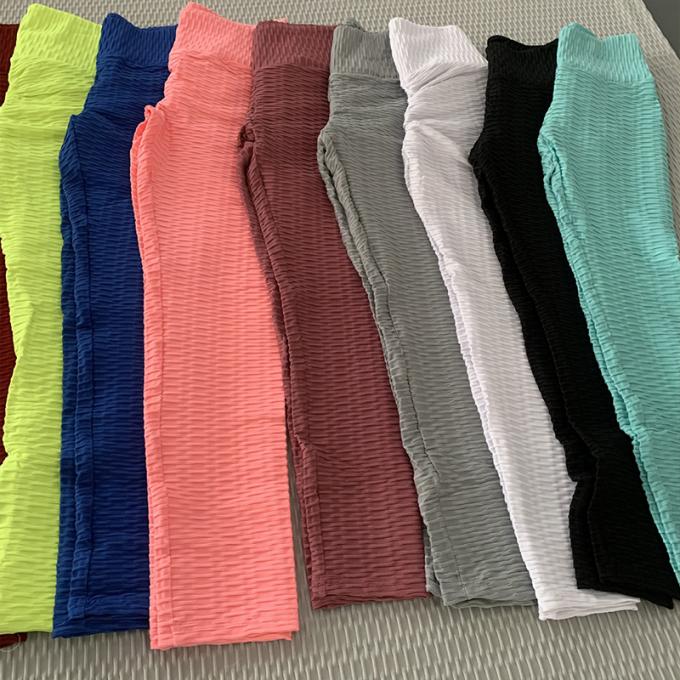 卸し売り女性の高いウエストのヨガのズボンのおなかはセクシーな女性を動かす試しが堅いLeggingを一致させる利得のレギングの細くを制御する