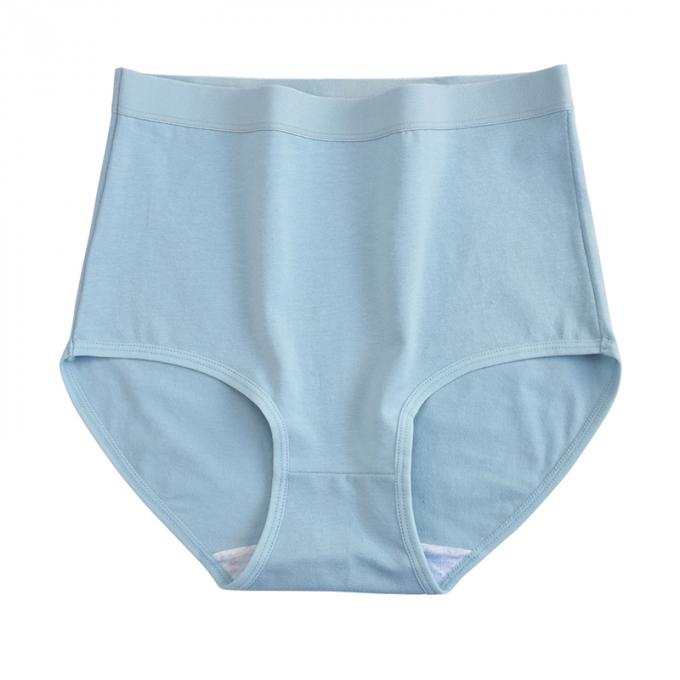 卸し売り女性のプラスのサイズの下着の綿の中間のウエスト マフィンの上の全中継の短い女性パンティー無し