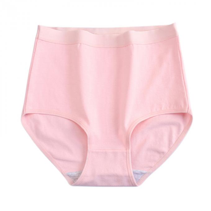 卸し売り女性のプラスのサイズの下着の綿の中間のウエスト マフィンの上の全中継の短い女性パンティー無し