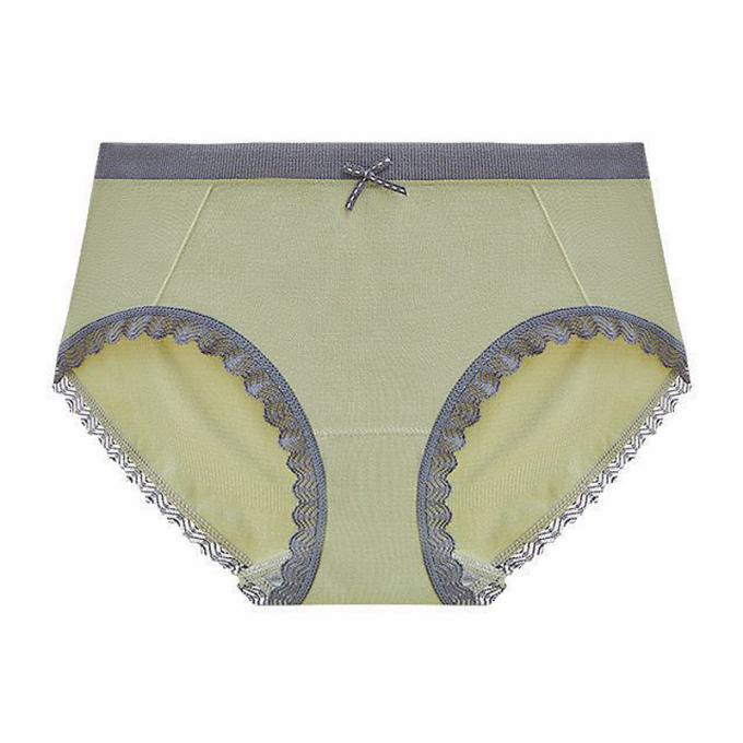 卸し売り下着のパンティーは女性の継ぎ目が無い中間のウエストの綿の下着の女性のためのビキニのパンティーをひもで締める