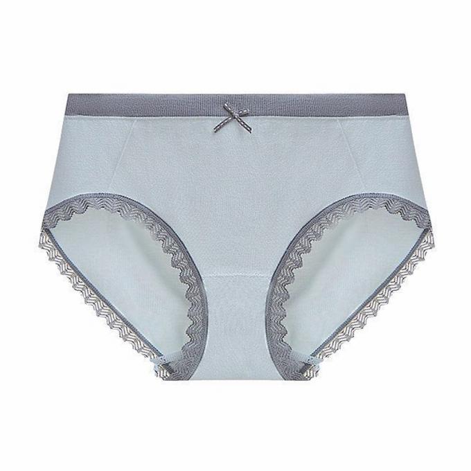 卸し売り下着のパンティーは女性の継ぎ目が無い中間のウエストの綿の下着の女性のためのビキニのパンティーをひもで締める