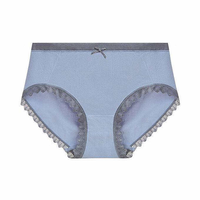 卸し売り下着のパンティーは女性の継ぎ目が無い中間のウエストの綿の下着の女性のためのビキニのパンティーをひもで締める