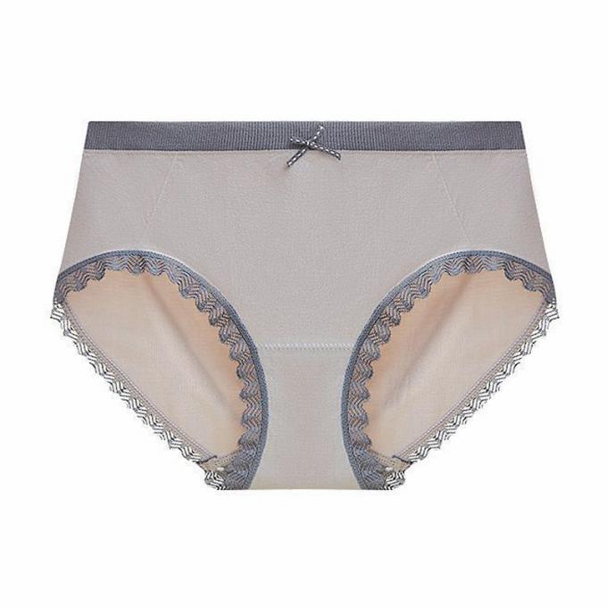 卸し売り下着のパンティーは女性の継ぎ目が無い中間のウエストの綿の下着の女性のためのビキニのパンティーをひもで締める