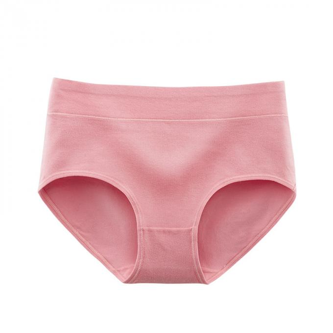 卸し売り女性の女性のセクシーな綿のパンティーのためのサイズと中間の上昇の綿の静かに通気性の完全で短い女性の下着