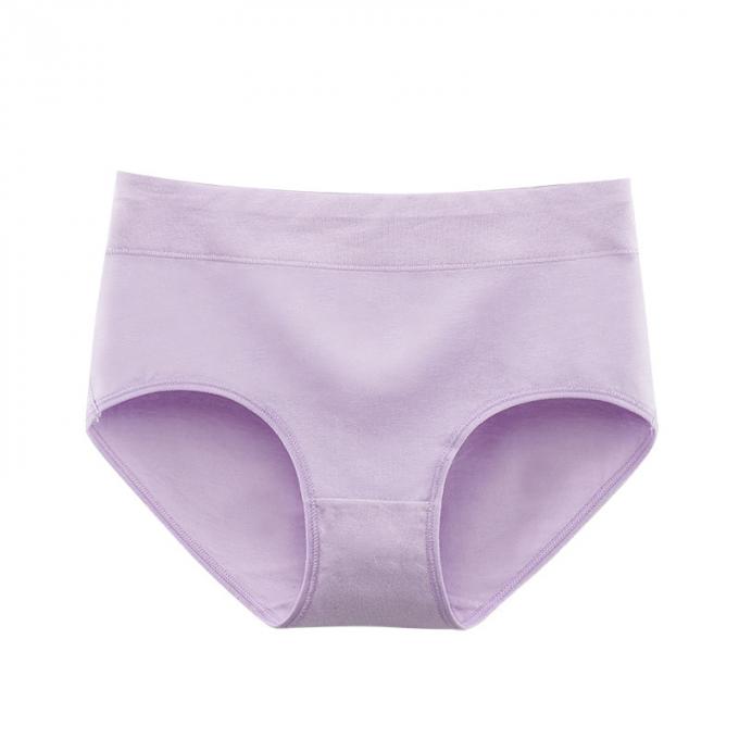 卸し売り女性の女性のセクシーな綿のパンティーのためのサイズと中間の上昇の綿の静かに通気性の完全で短い女性の下着