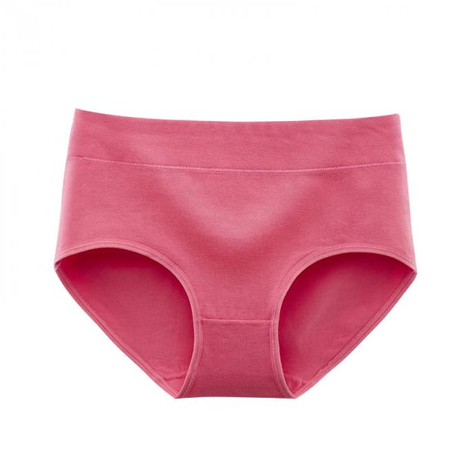 卸し売り女性の女性のセクシーな綿のパンティーのためのサイズと中間の上昇の綿の静かに通気性の完全で短い女性の下着
