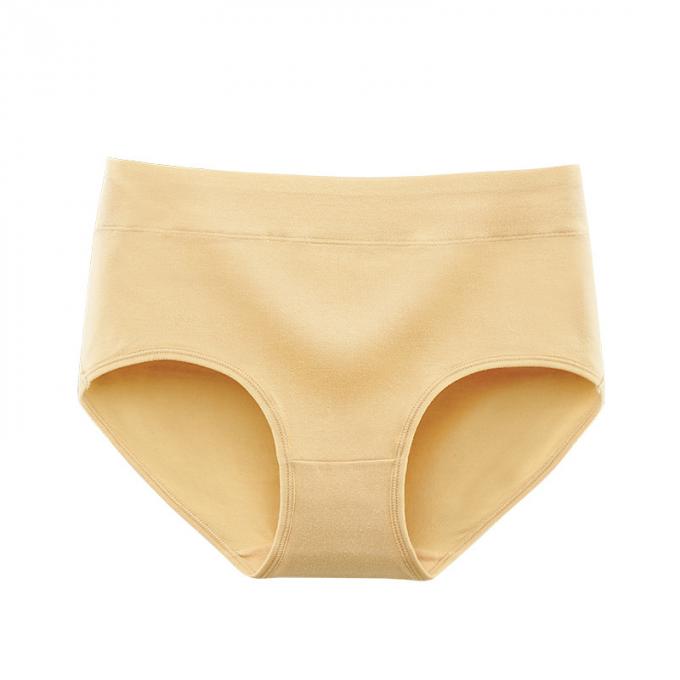 卸し売り女性の女性のセクシーな綿のパンティーのためのサイズと中間の上昇の綿の静かに通気性の完全で短い女性の下着