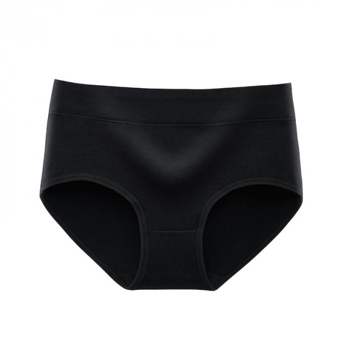 卸し売り女性の女性のセクシーな綿のパンティーのためのサイズと中間の上昇の綿の静かに通気性の完全で短い女性の下着