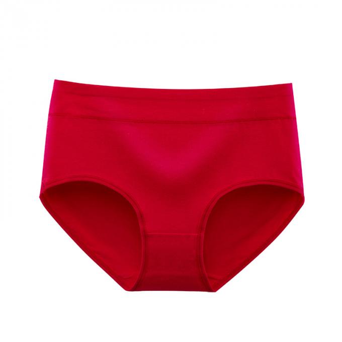 卸し売り女性の女性のセクシーな綿のパンティーのためのサイズと中間の上昇の綿の静かに通気性の完全で短い女性の下着