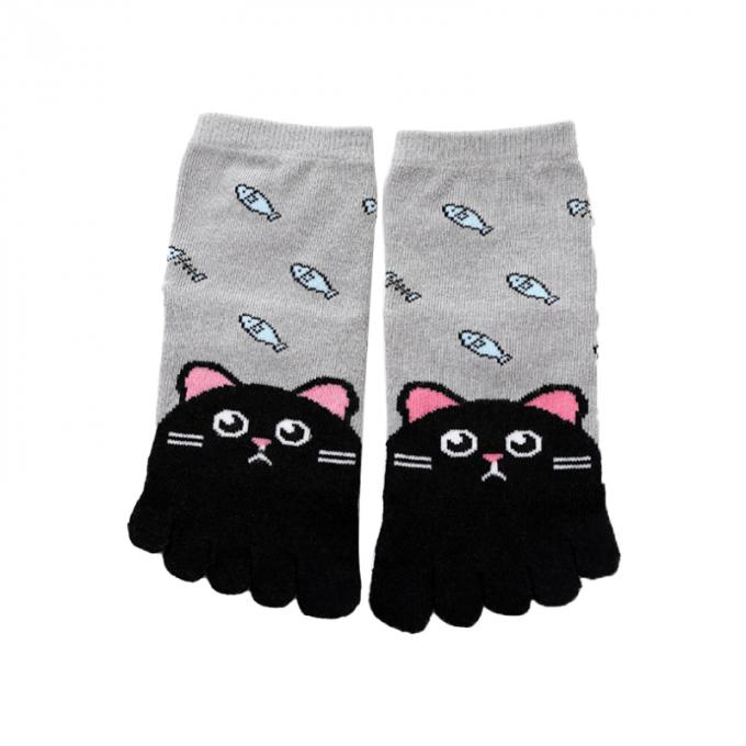 高さの質の赤ん坊の子供の女の子の男の子の柔らかくかわいい動物のソックスの綿5つのつま先のソックスの足首のソックス