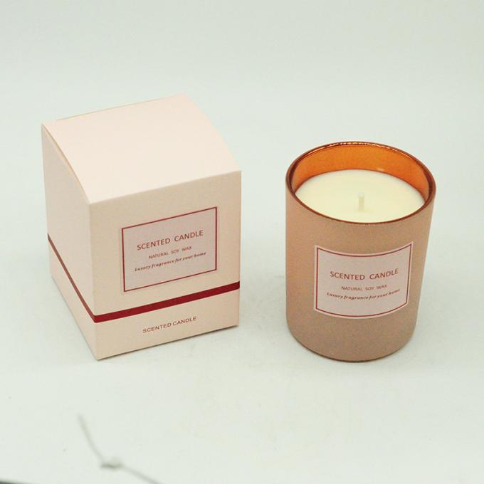 誕生日のバレンタイン デーの結婚式のためのふたのギフト用の箱が付いている卸し売りアロマセラピーの大豆のワックスの環境に優しい無煙ワックスの香料入りの蝋燭