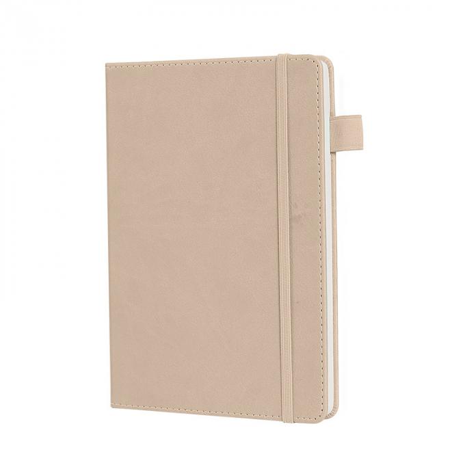 卸し売りPUの革オフィス ビジネスはペンのループ厚いノートを書く環境に優しいハードカバーに供給する