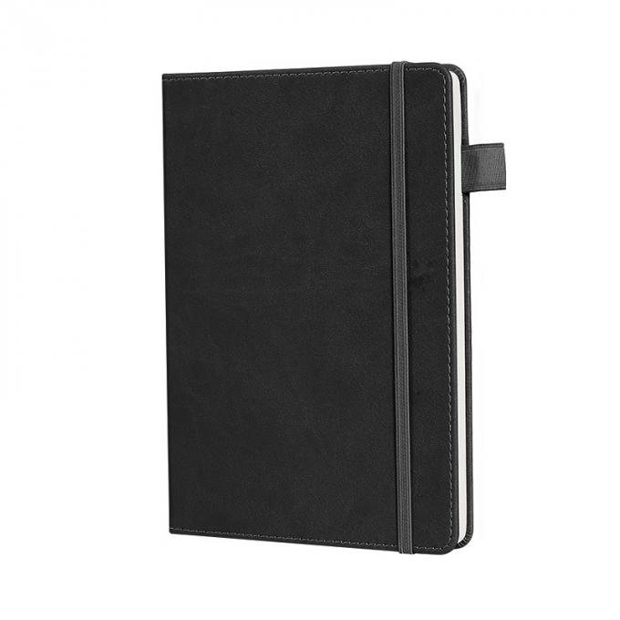 卸し売りPUの革オフィス ビジネスはペンのループ厚いノートを書く環境に優しいハードカバーに供給する