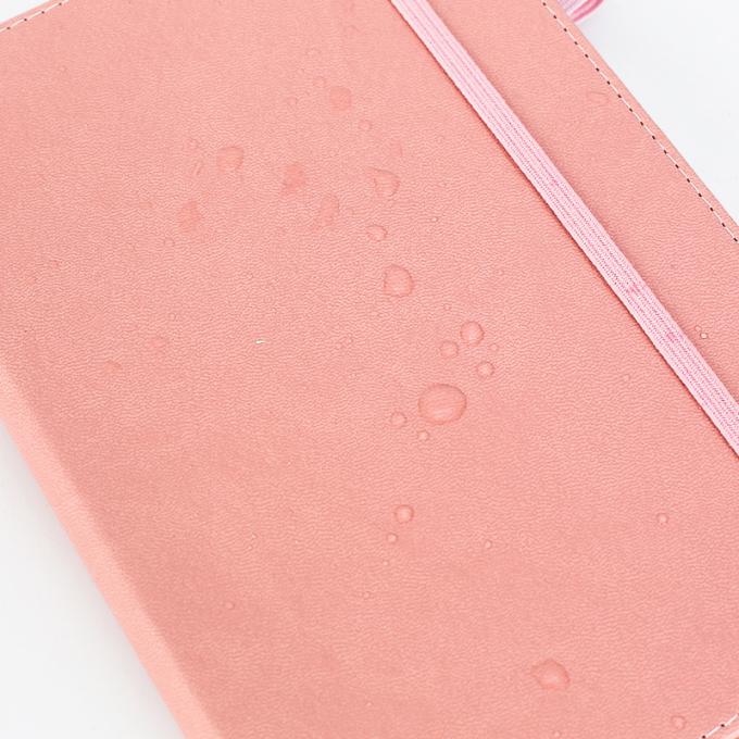 卸し売りPUの革オフィス ビジネスはペンのループ厚いノートを書く環境に優しいハードカバーに供給する