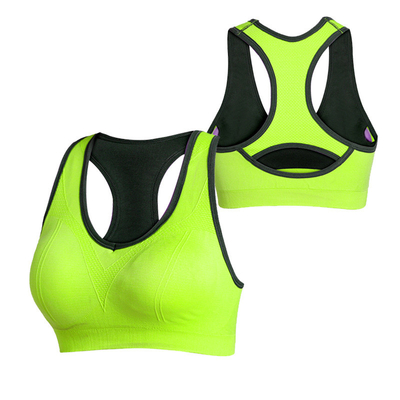 Adults Women High Impact Sports Bra Wireless Seamless Bacterialproof